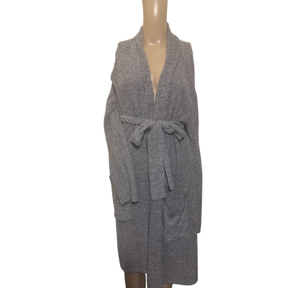Barefoot Dreams Heathered Gray Sleeveless Robe - Picture 2 of 4